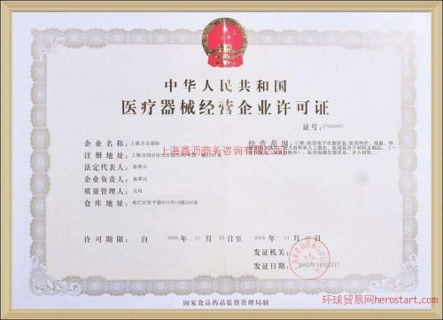 上海食品流通许可证种类