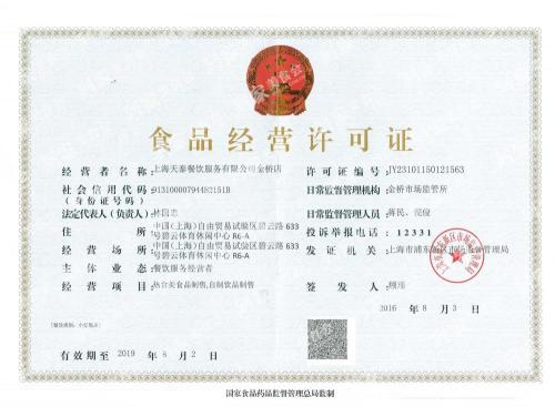 上海食品流通许可证需要几天
